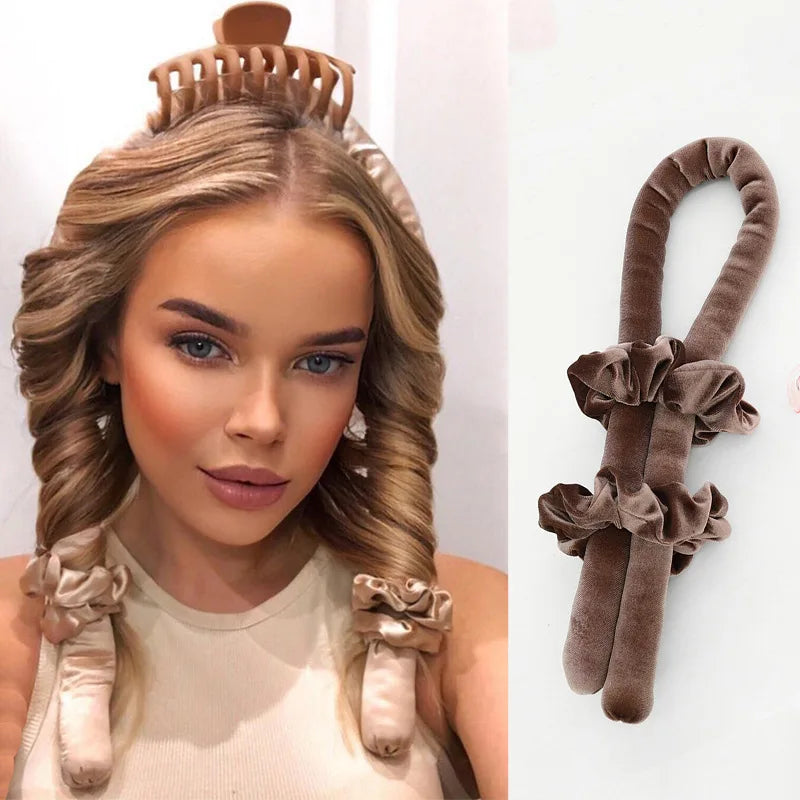 Heatless Hair Curlers Overnight - No Heat Curling Rod for Women