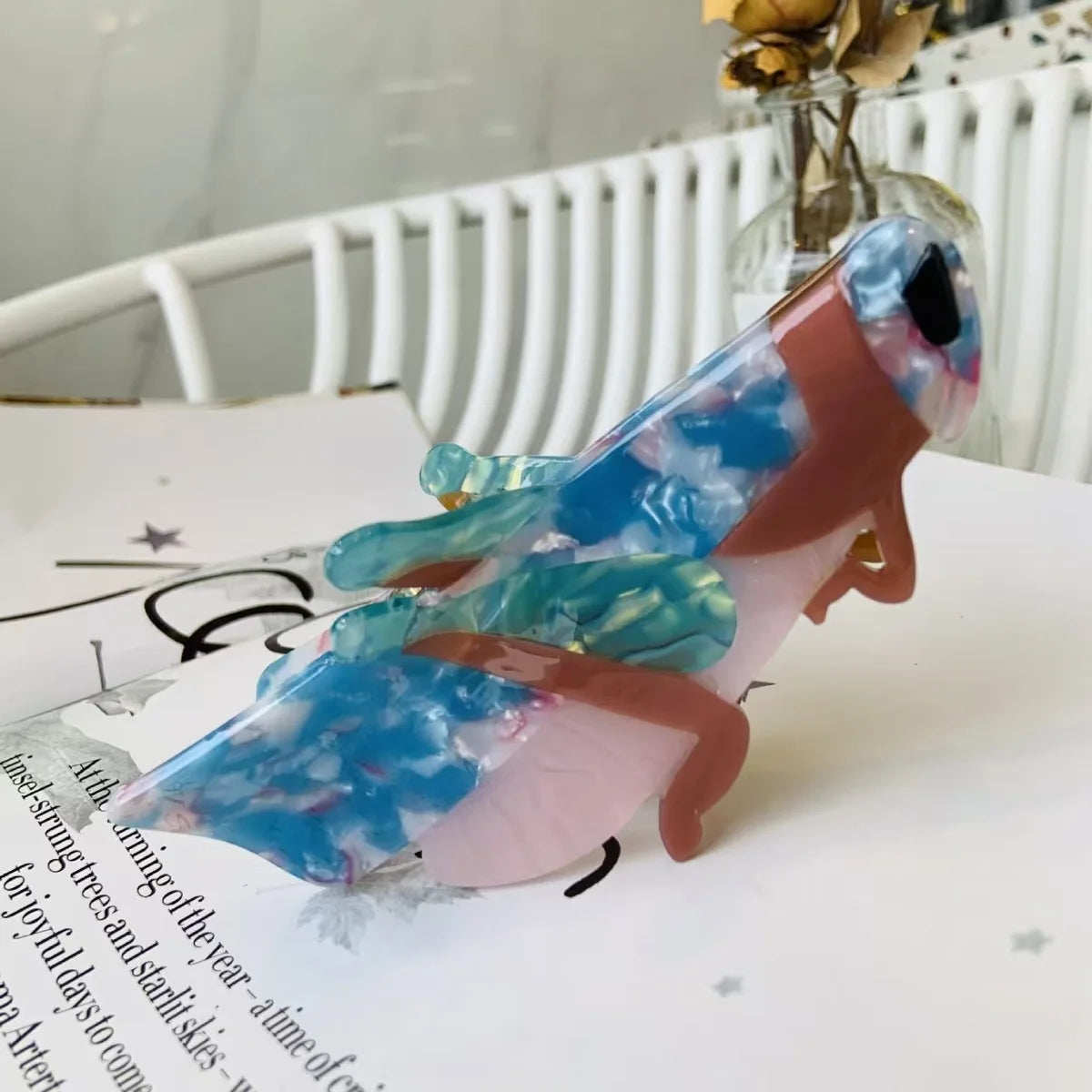 Animal Print Hair Claw Clips - Acetate Hair Accessories for Women
