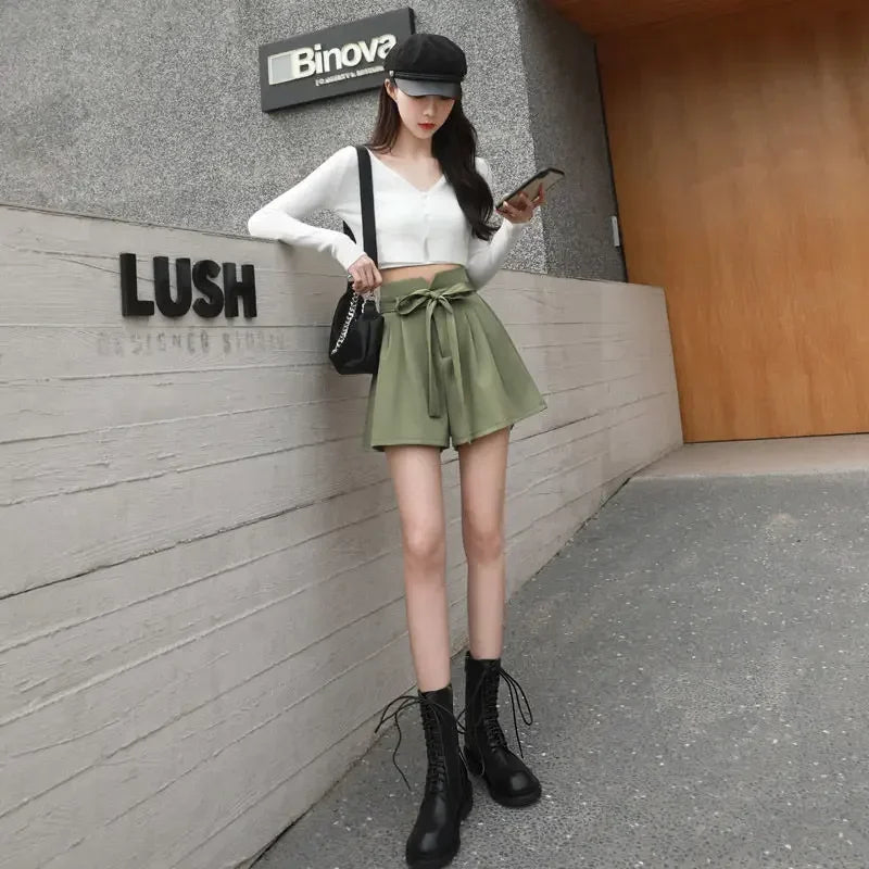 High Waist Korean Style Shorts - Summer 2025 Must-Have β¨