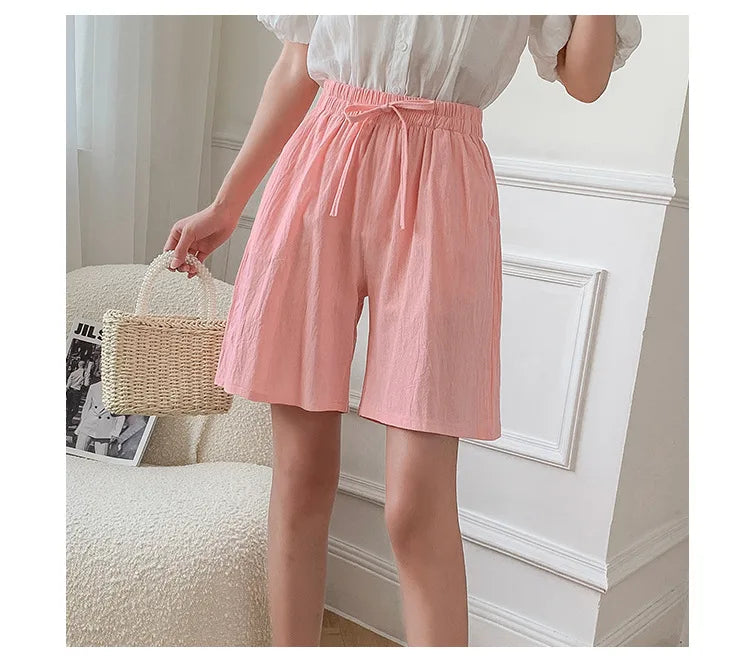 High Waist Cotton Shorts with Pockets | Soft Summer Comfort That Actually Fits