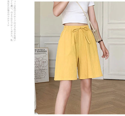 High Waist Cotton Shorts with Pockets | Soft Summer Comfort That Actually Fits