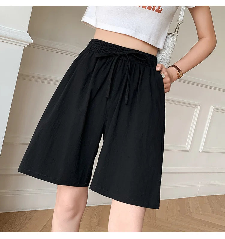 High Waist Cotton Shorts with Pockets | Soft Summer Comfort That Actually Fits