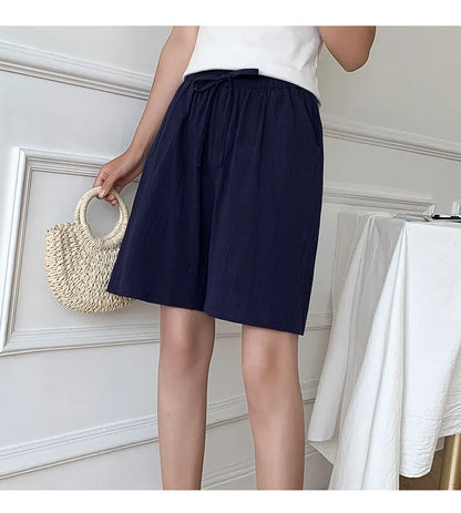High Waist Cotton Shorts with Pockets | Soft Summer Comfort That Actually Fits