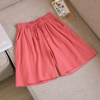 High Waist Cotton Shorts with Pockets | Soft Summer Comfort That Actually Fits