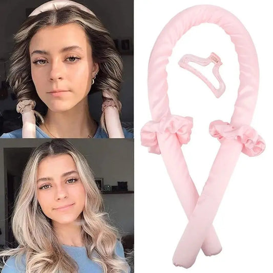 Heatless Hair Curlers Overnight - No Heat Curling Rod for Women