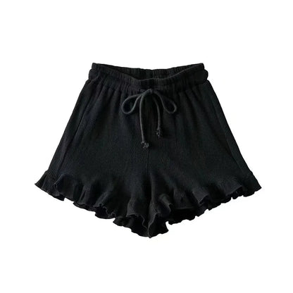 Waffle Knit Comfort Shorts | Elastic Waist Summer Loungewear That Looks Cute
