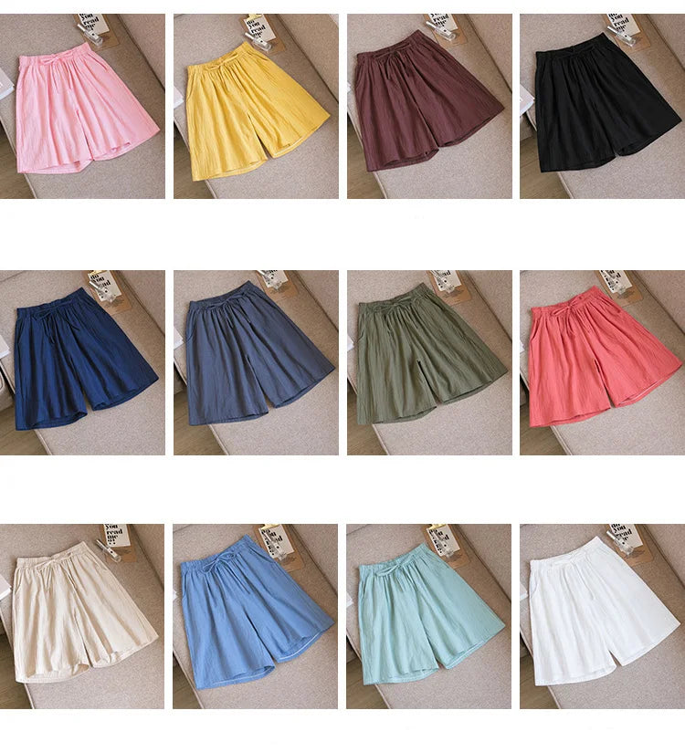 High Waist Cotton Shorts with Pockets | Soft Summer Comfort That Actually Fits