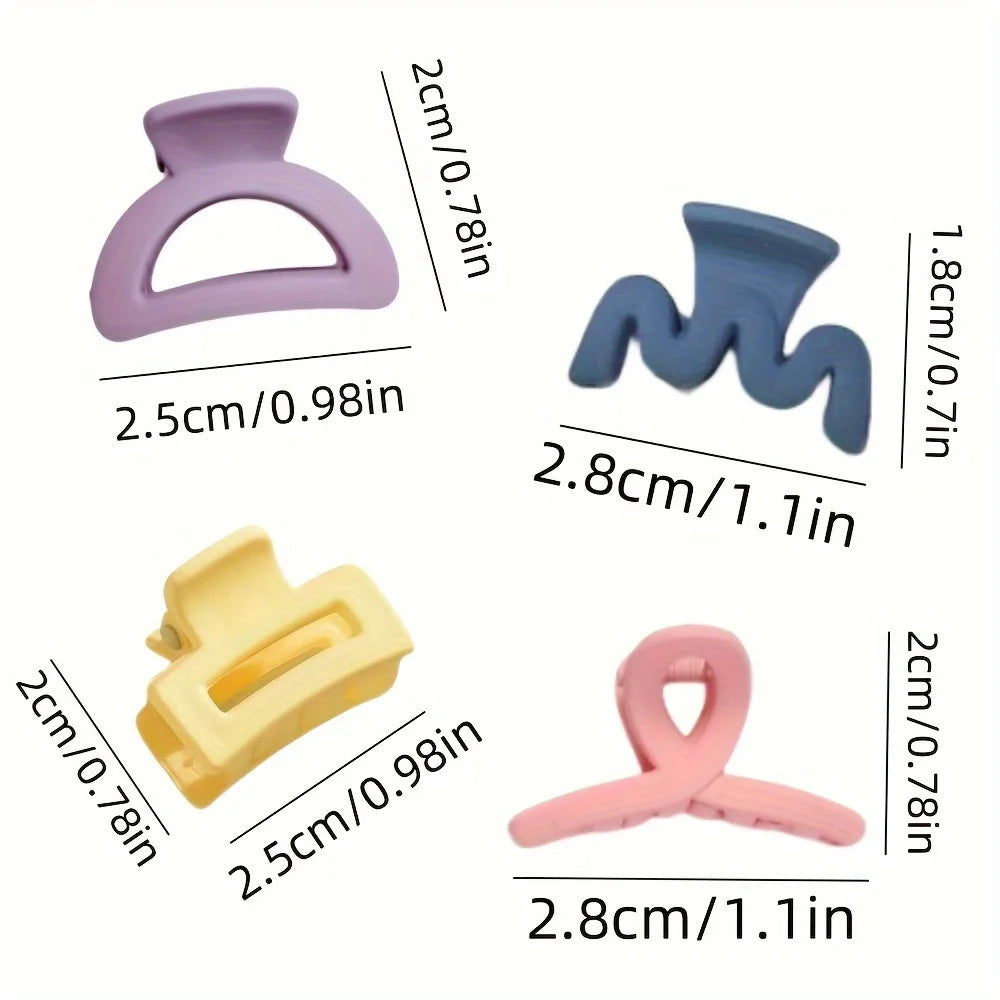 Hair Claw Clips for Women - Metal Alloy Hair Accessories Set