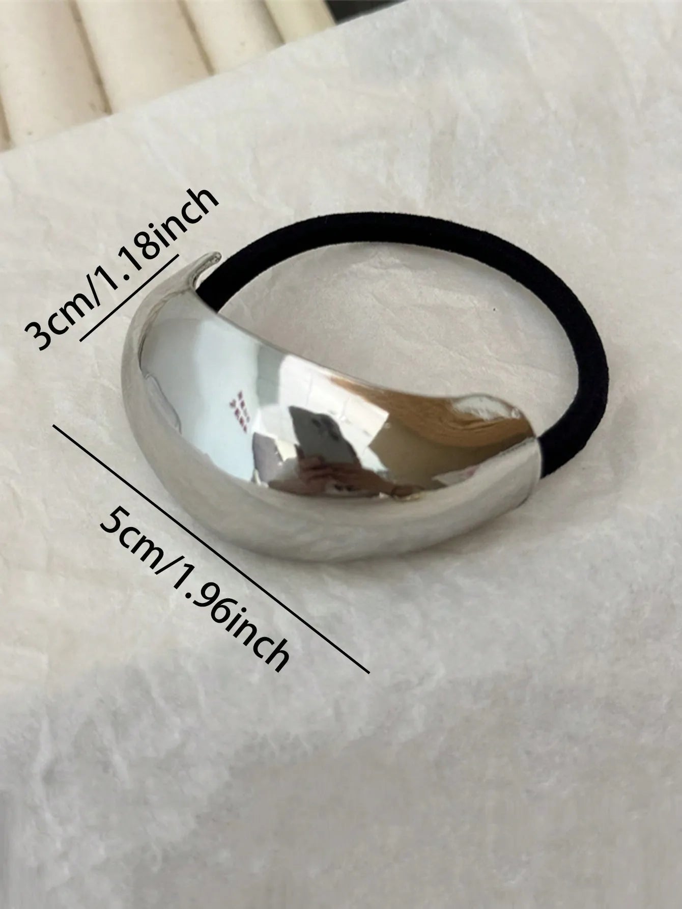 Elastic Hair Ties for Men Women - Geometric Sport Headbands
