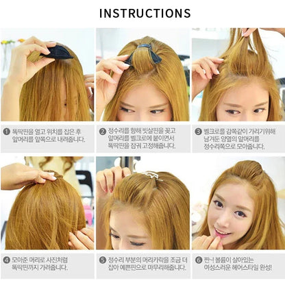 Hair Bun Maker Donut - Sponge Hair Accessories Set for Women