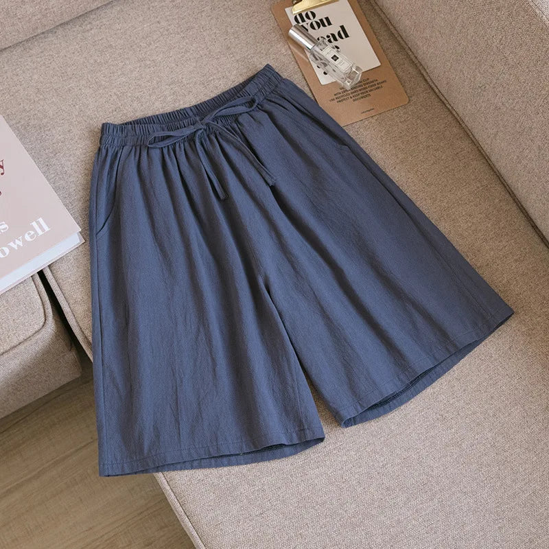 High Waist Cotton Shorts with Pockets | Soft Summer Comfort That Actually Fits