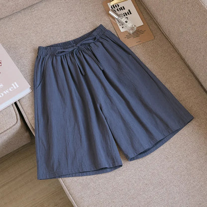 High Waist Cotton Shorts with Pockets | Soft Summer Comfort That Actually Fits