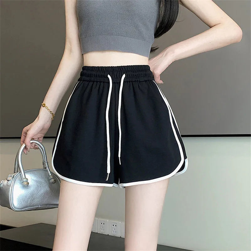 Wide Leg Yoga Shorts That Don't Ride Up (Finally!) 🙌