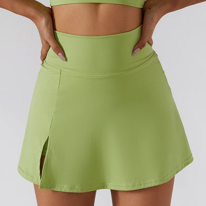 Athletic Skort with Built-in Shorts | Anti-Chafe Comfort for Every Workout