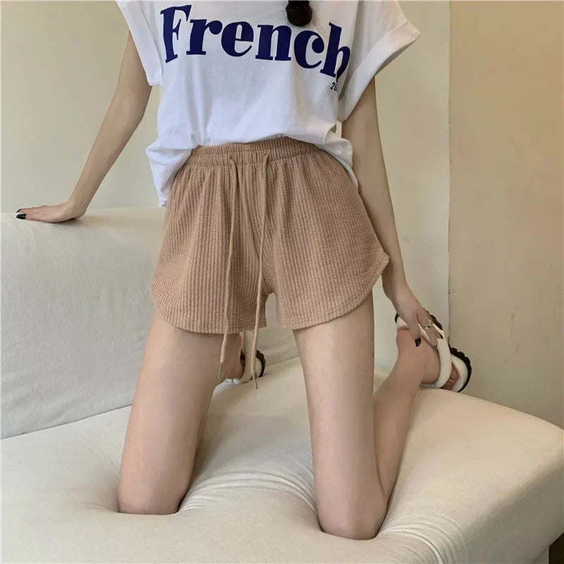 Wide Leg Yoga Shorts That Don't Ride Up (Finally!) 🙌
