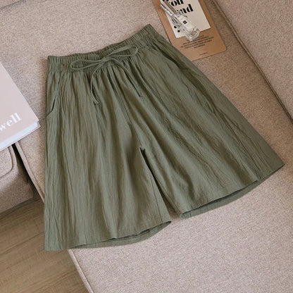 High Waist Cotton Shorts with Pockets | Soft Summer Comfort That Actually Fits