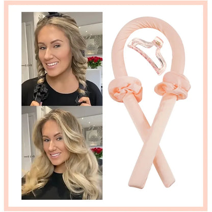 Heatless Hair Curlers Overnight - No Heat Curling Rod for Women