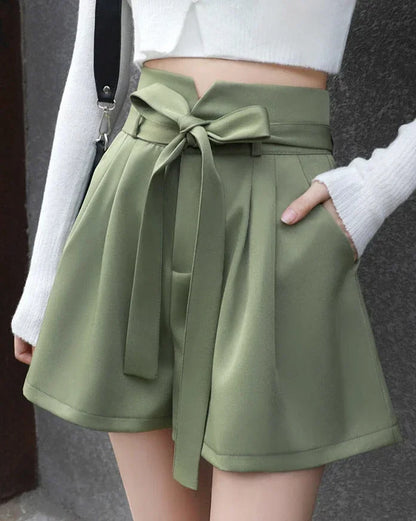 High Waist Korean Style Shorts - Summer 2025 Must-Have ✨