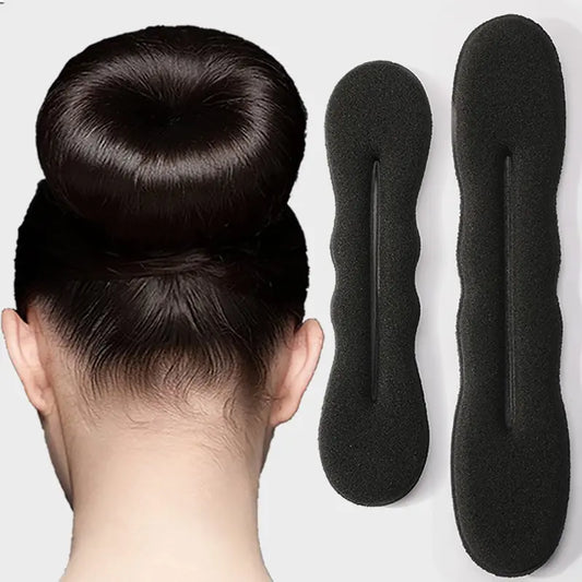 Hair Bun Maker Donut - Sponge Hair Accessories Set for Women