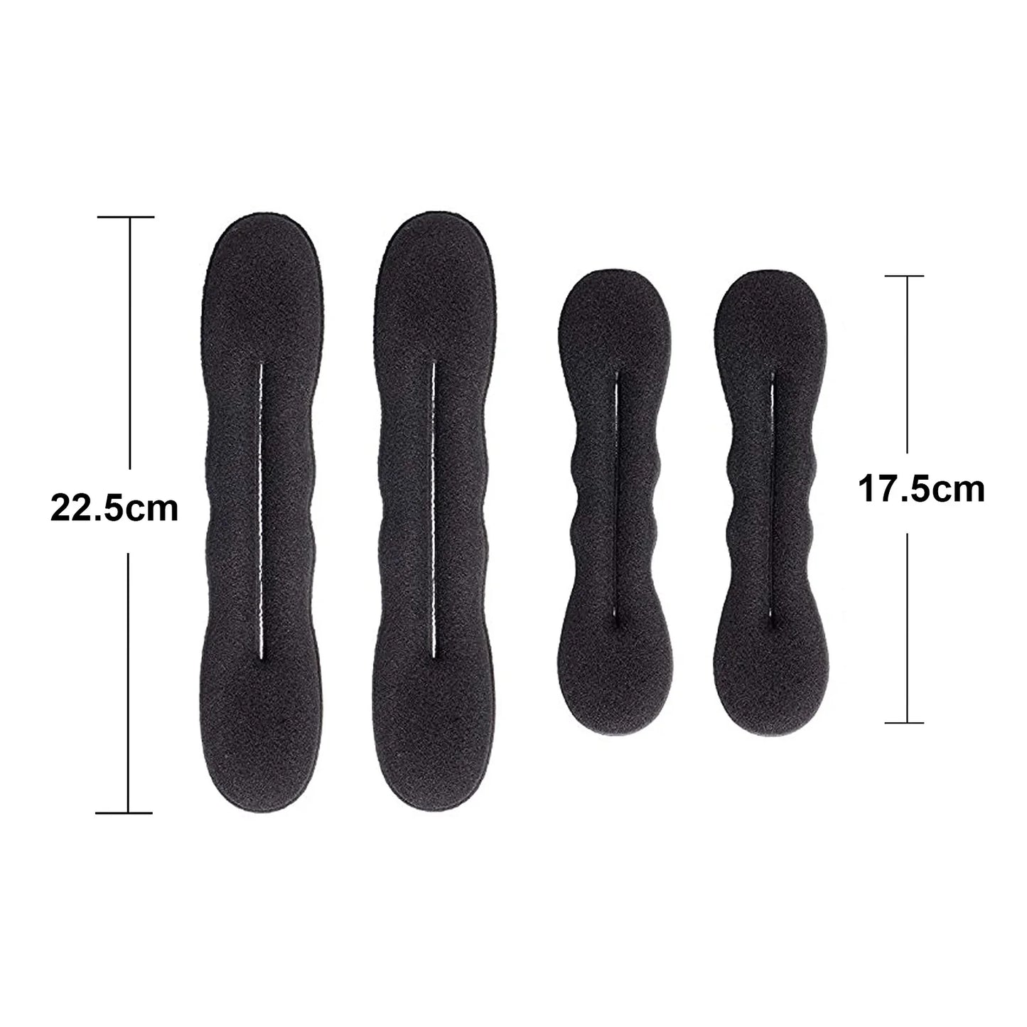 Hair Bun Maker Donut - Sponge Hair Accessories Set for Women