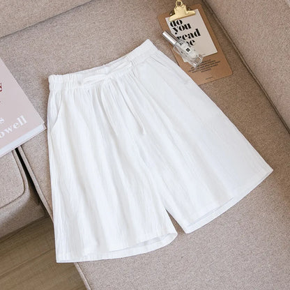 High Waist Cotton Shorts with Pockets | Soft Summer Comfort That Actually Fits