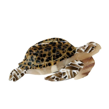 Animal Print Hair Claw Clips - Acetate Hair Accessories for Women