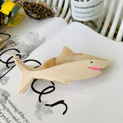 Animal Print Hair Claw Clips - Acetate Hair Accessories for Women