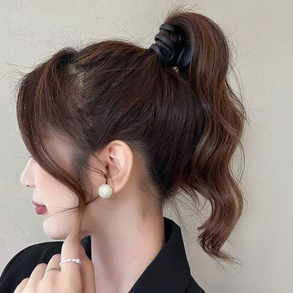 Hair Claw Clip Set - 3/4/5/7 Pieces | Black & Coffee Hair Accessories for All Hair Types