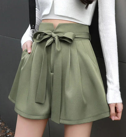 High Waist Korean Style Shorts - Summer 2025 Must-Have ✨