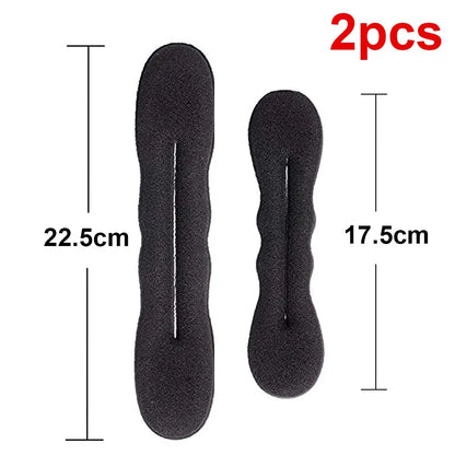 Hair Bun Maker Donut - Sponge Hair Accessories Set for Women