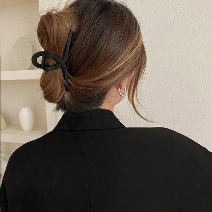 Hair Claw Clip Set - 3/4/5/7 Pieces | Black & Coffee Hair Accessories for All Hair Types